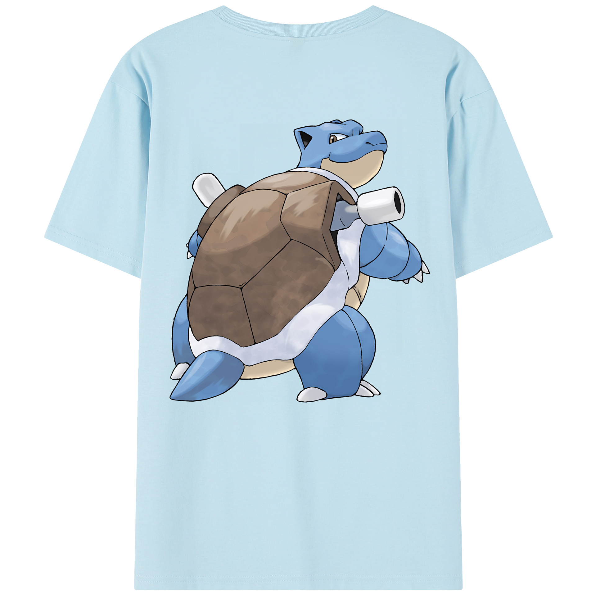 （画像用） ポケットモンスター Pokémon 綿100％半袖Tシャツ（背面プリント）